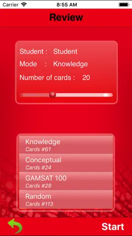 Game screenshot GS GAMSAT Biology flashcards hack