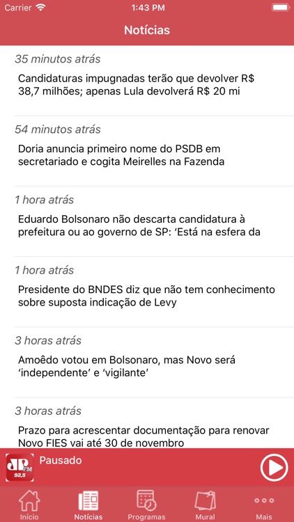 Osório Jovem Pan Litoral 103,1