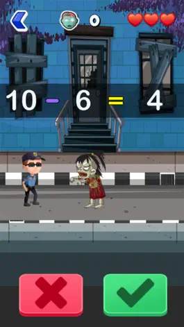 Game screenshot Math vs. Zombies : Math Games hack