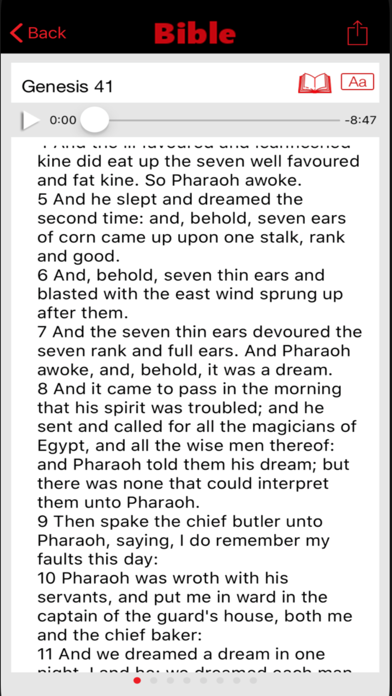 Bible KJV audio screenshot 4