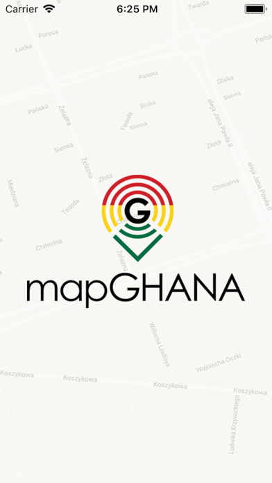 mapghana app screenshot