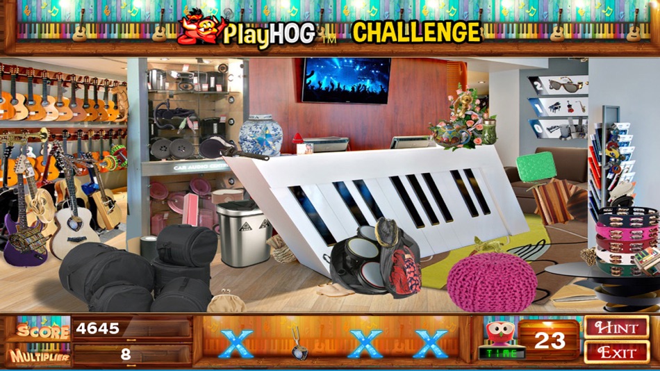 #3. Music and Stuff Hidden Objects (iOS) 来自: Big Leap Studios