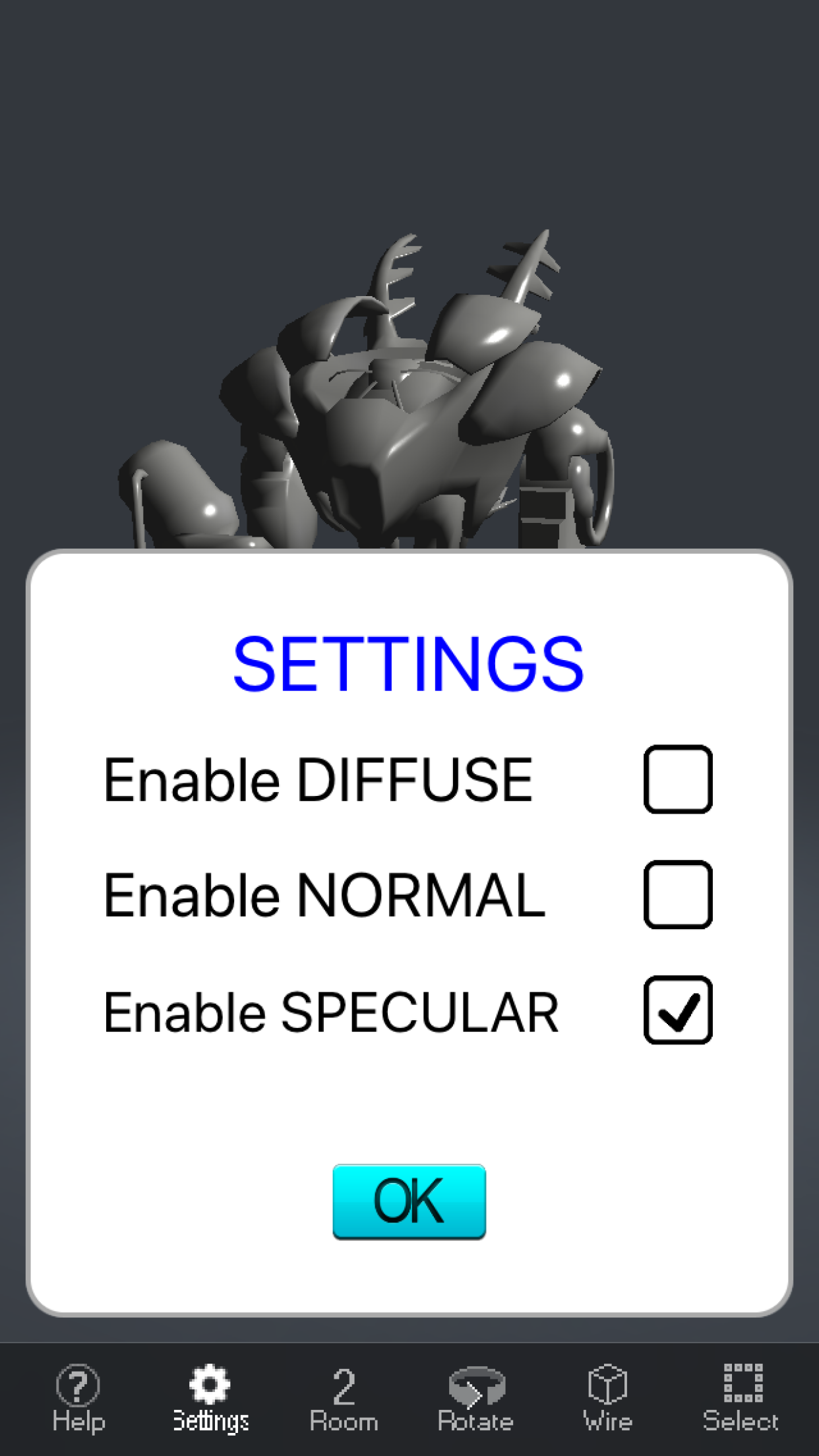 Model View 3D - OBJ viewer screenshot 5
