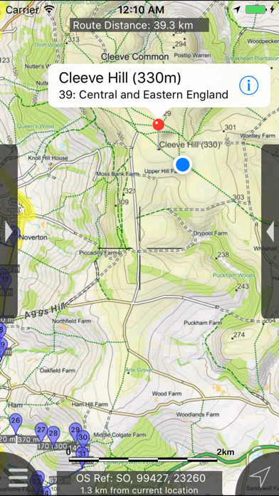 Cotswolds Maps Offline Screenshot