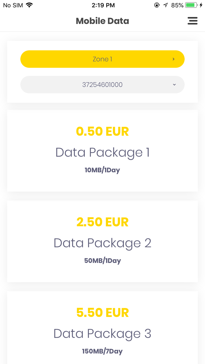 XXSIM – International SIM Card
