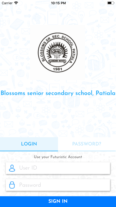 How to cancel & delete Blossoms Sr. Sec. School from iphone & ipad 4