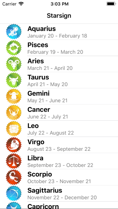 Screenshot #3 pour YourHoroskop