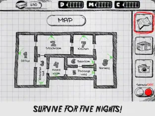 Captura de Pantalla 2 Sticky Man - Survival Nights iphone
