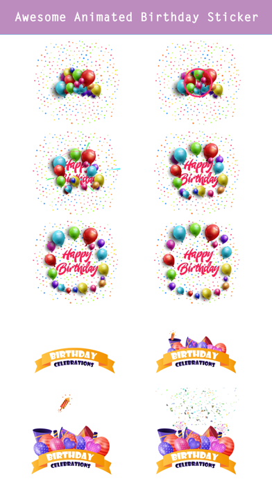Screenshot 4 of Happy Birthday - Animated App