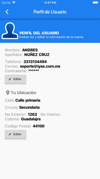Servicios en Linea Blanca screenshot-3