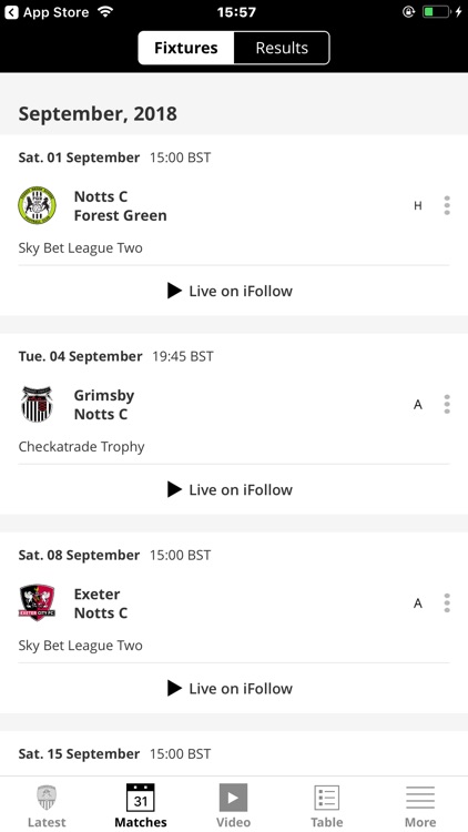 Notts County Official App