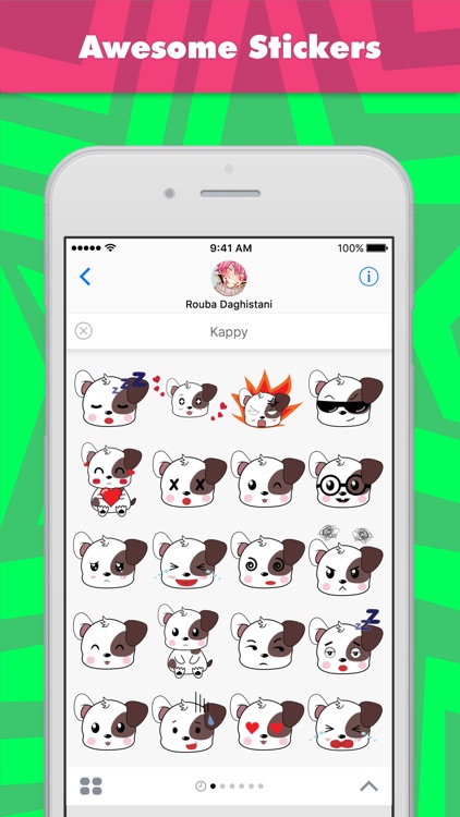 Kappy stickers by Ruby_Dag