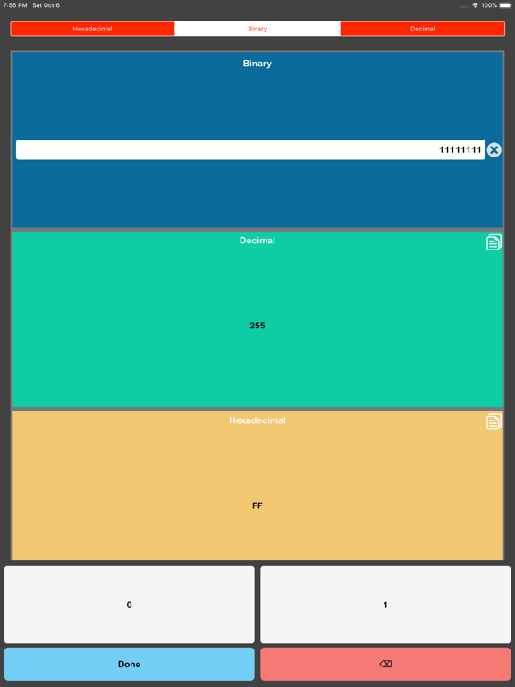 Screenshot #6 pour Hex to Decimal Converter