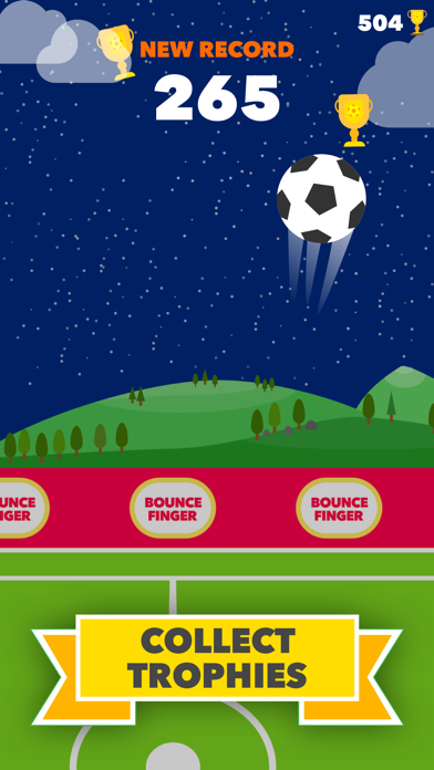 Screenshot #2 pour Bounce Finger Soccer