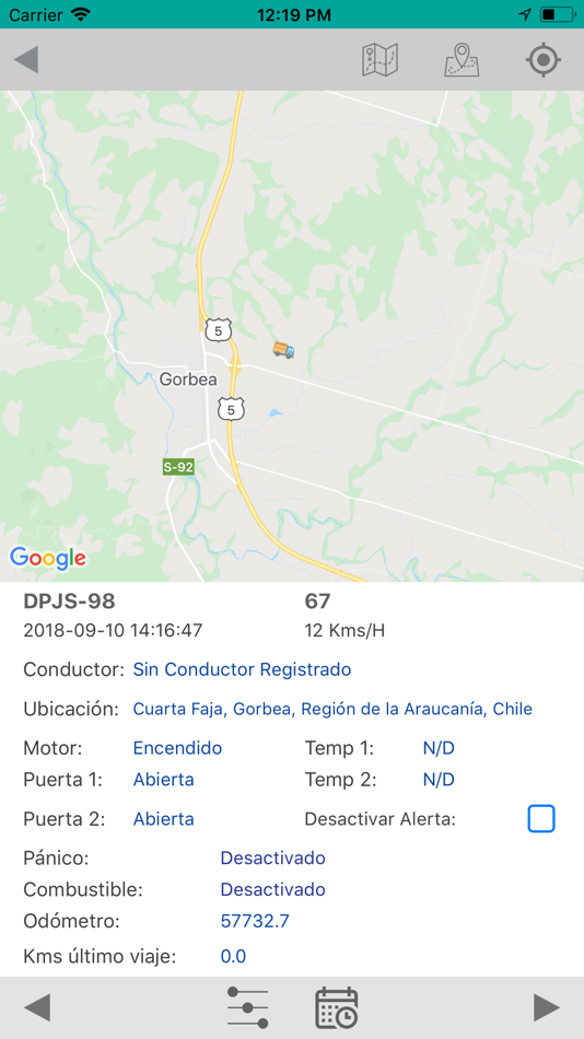 #4. Wisetrack Control (iOS) Podle: Wisetrack Chile S.A.