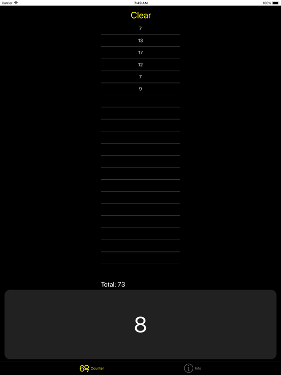 Screenshot #1 for HeadTally