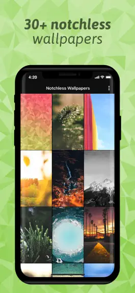 Game screenshot Notchless Wallpapers X mod apk