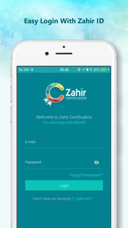 Game screenshot Zahir Certification apk