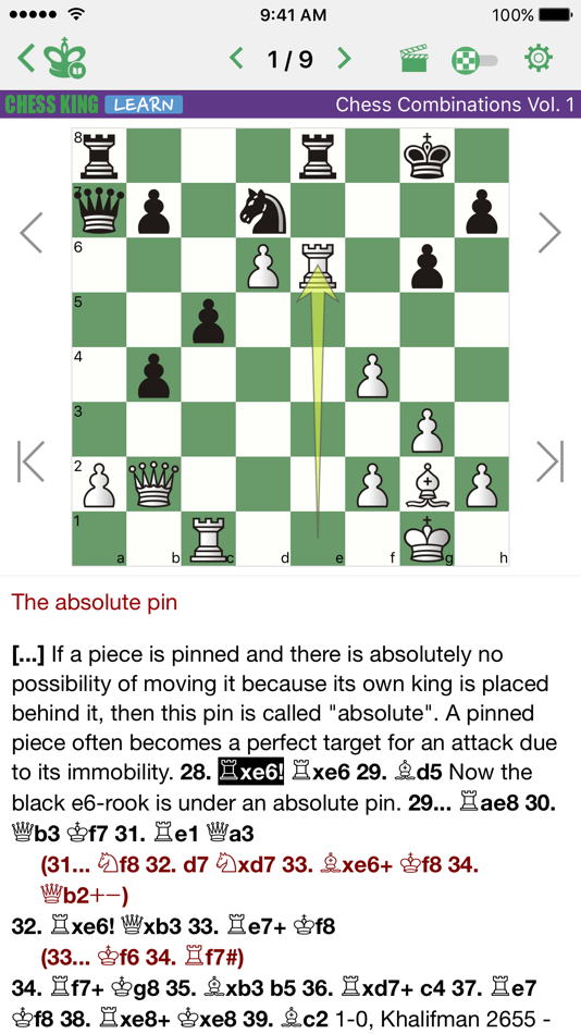 #2. Chess Combinations Vol. 1 (iOS) 由: Chess King