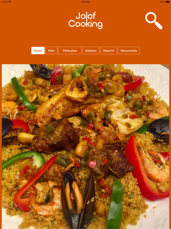 Screenshot #4 pour Jolof Cooking