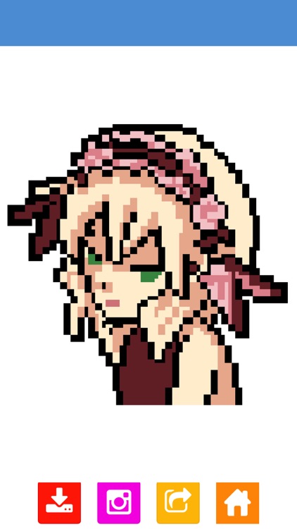 Anime Manga Pixel Colouring screenshot-3