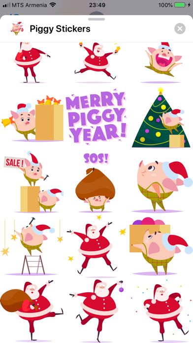 Christmas 2019 Piggy New Year screenshot 2