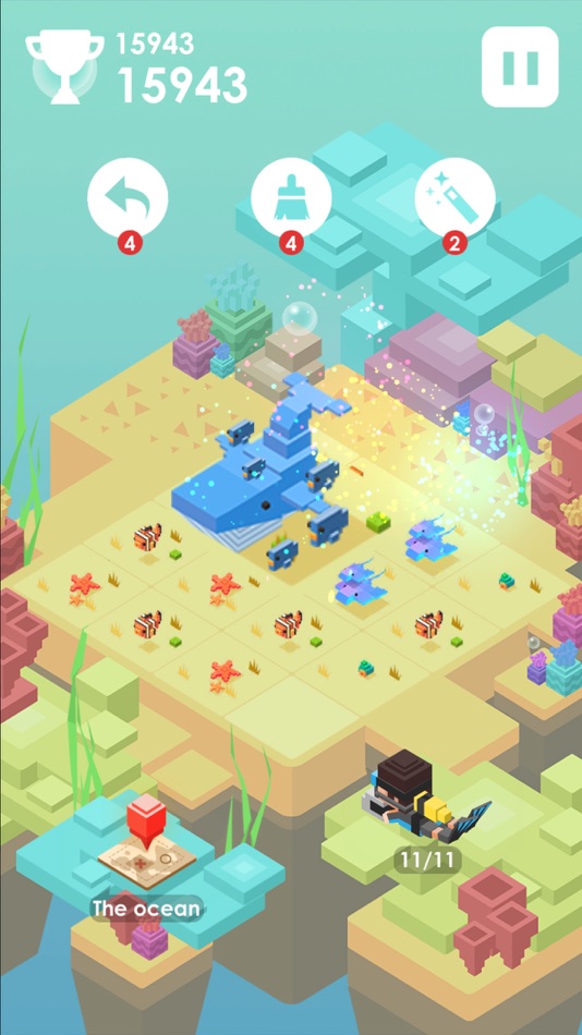 #2. Journey of 2048 (iOS) 由: Tran Duc