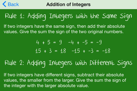Basic Math Rules - náhled