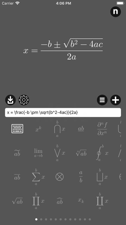 Latex Equation Editor