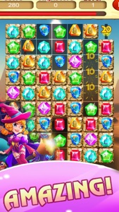 Gems Land: Match 3 Shine screenshot #1 for iPhone