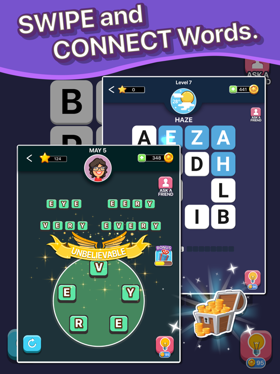 Screenshot #6 pour Wordom Word Search Games