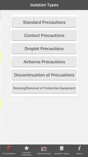 infection control pocketbook iphone screenshot 2