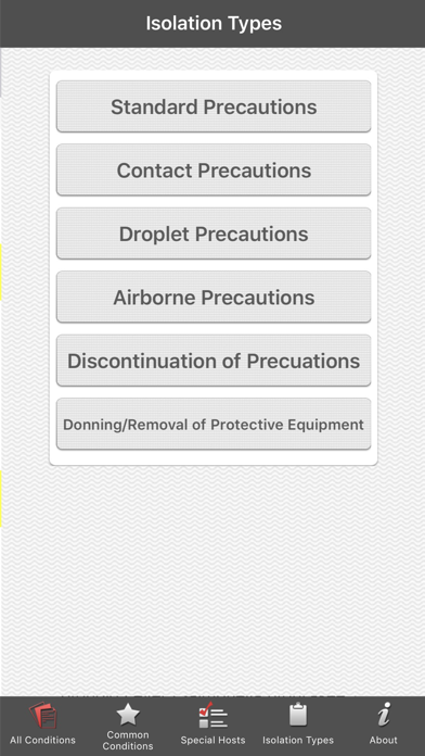 Infection Control Pocketbook Screenshot