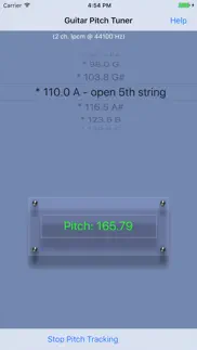 guitar pitch tuner iphone resimleri 1