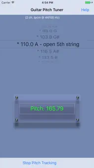 Guitar Pitch Tuner iphone bilder 0