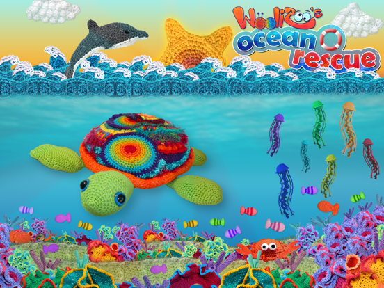 Woolizoo's Ocean Rescue iPad app afbeelding 1