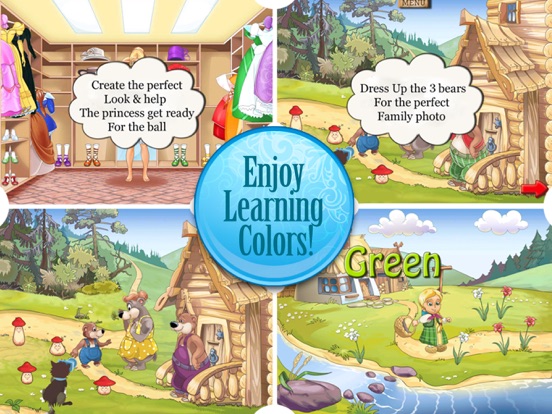 Dress Up Fairy Tale Game iPad app afbeelding 2