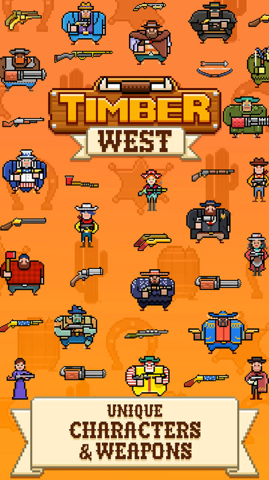 #3. Timber West (iOS) By: Digital Melody