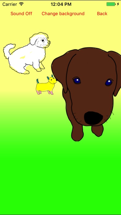 Screenshot #1 pour Puppy Dog Moves Coloring Book