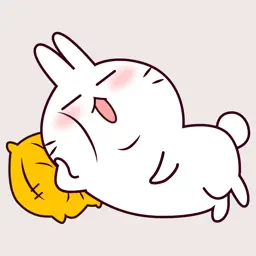 Funny Bunny Animated Stickers app icon