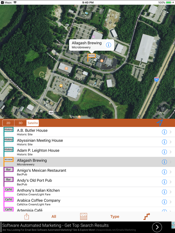 Screenshot #4 pour Portland, Maine Navigator