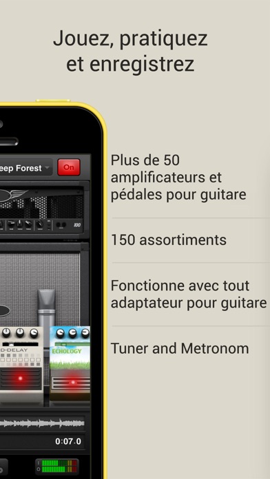 Screenshot #2 pour AmpKit - Guitar amps & pedals