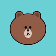 布朗熊 Emoji表情包 - LINE FRIENDS