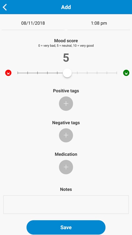 Mood Log - Track your Mood