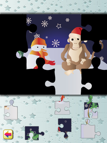 Screenshot #6 pour Puzzles de Noël: La jungle
