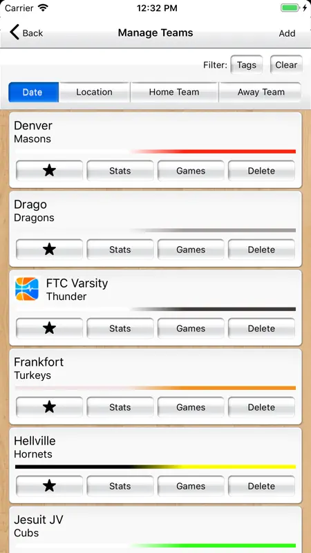 Basketball Stat Tracker Live screenshot 8 of 10