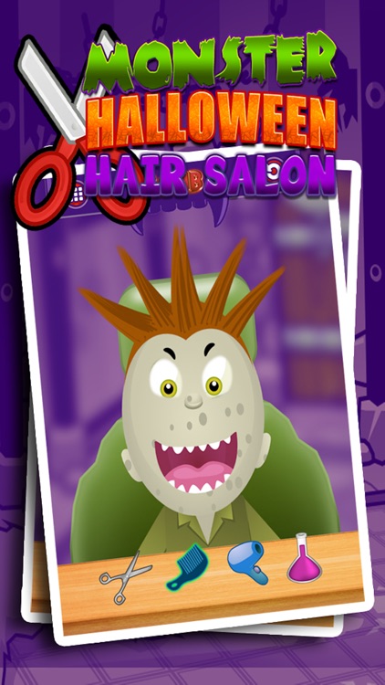 Monster Halloween Hair Salon