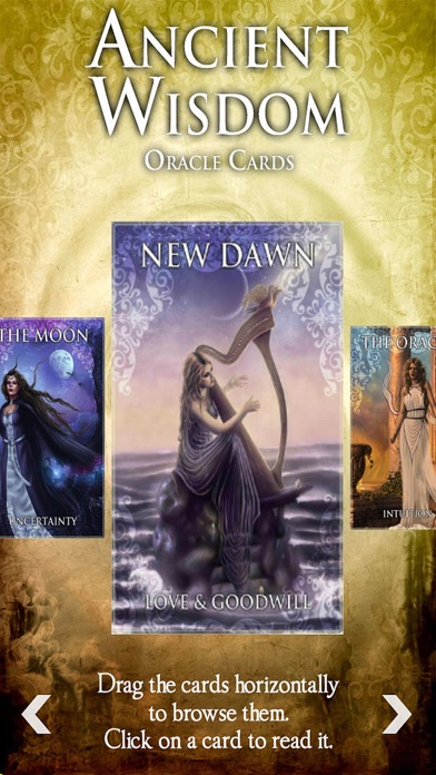 How to cancel & delete Ancient Wisdom Oracle Cards from iphone & ipad 4