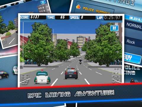 Police Chase Racing - Fast Car Cops Race Simulatorのおすすめ画像4