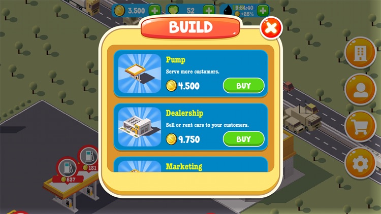 Fuel Inc - Builder Game